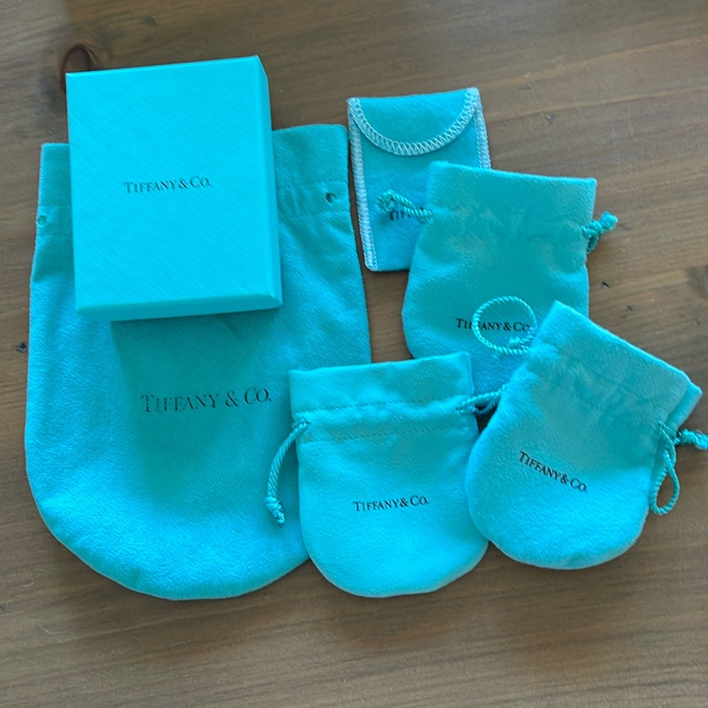 Tiffany bags & box
